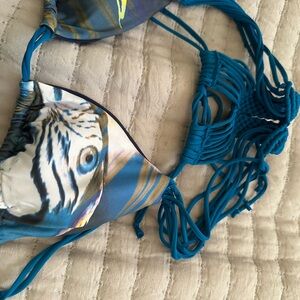 Entreaguas Macramé Bikini Top
